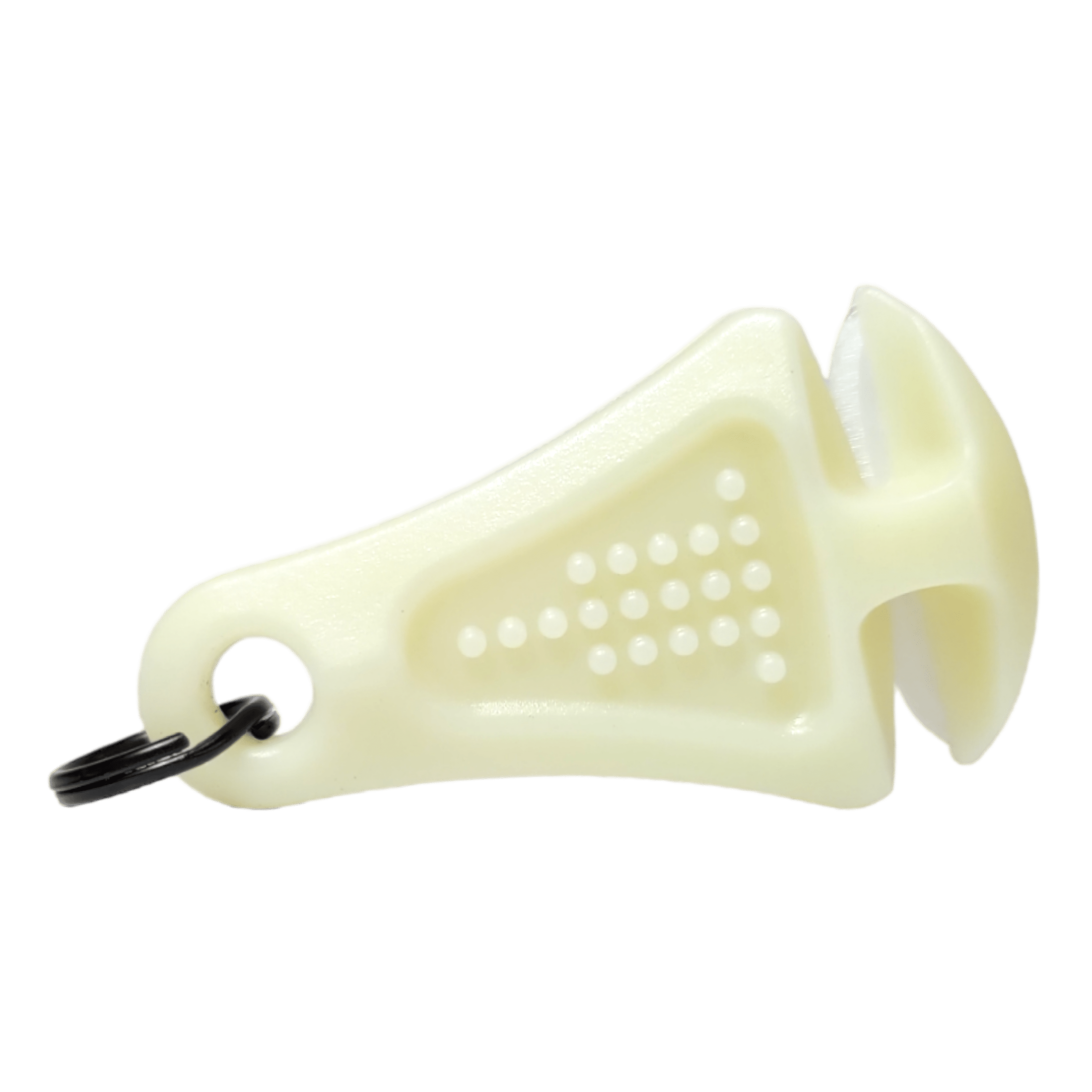 Palmarius Outdoors Line Cutterz Ceramic Blade Zipper Pull - Glow-in-the-Dark Zipper Pull