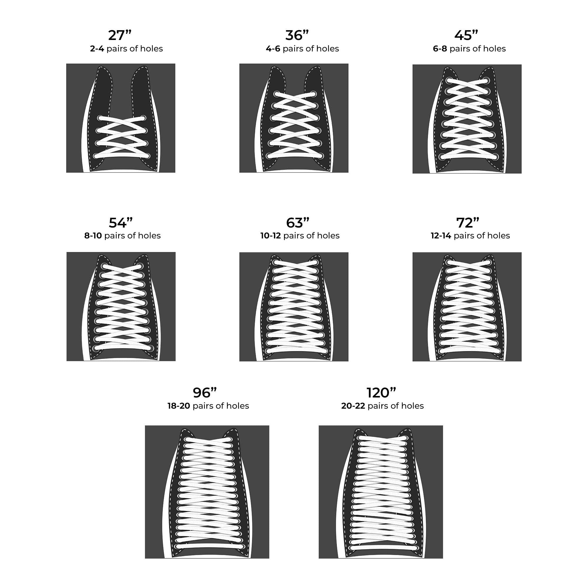 Palmarius Outdoors Shadow Black Elastic Shoelace