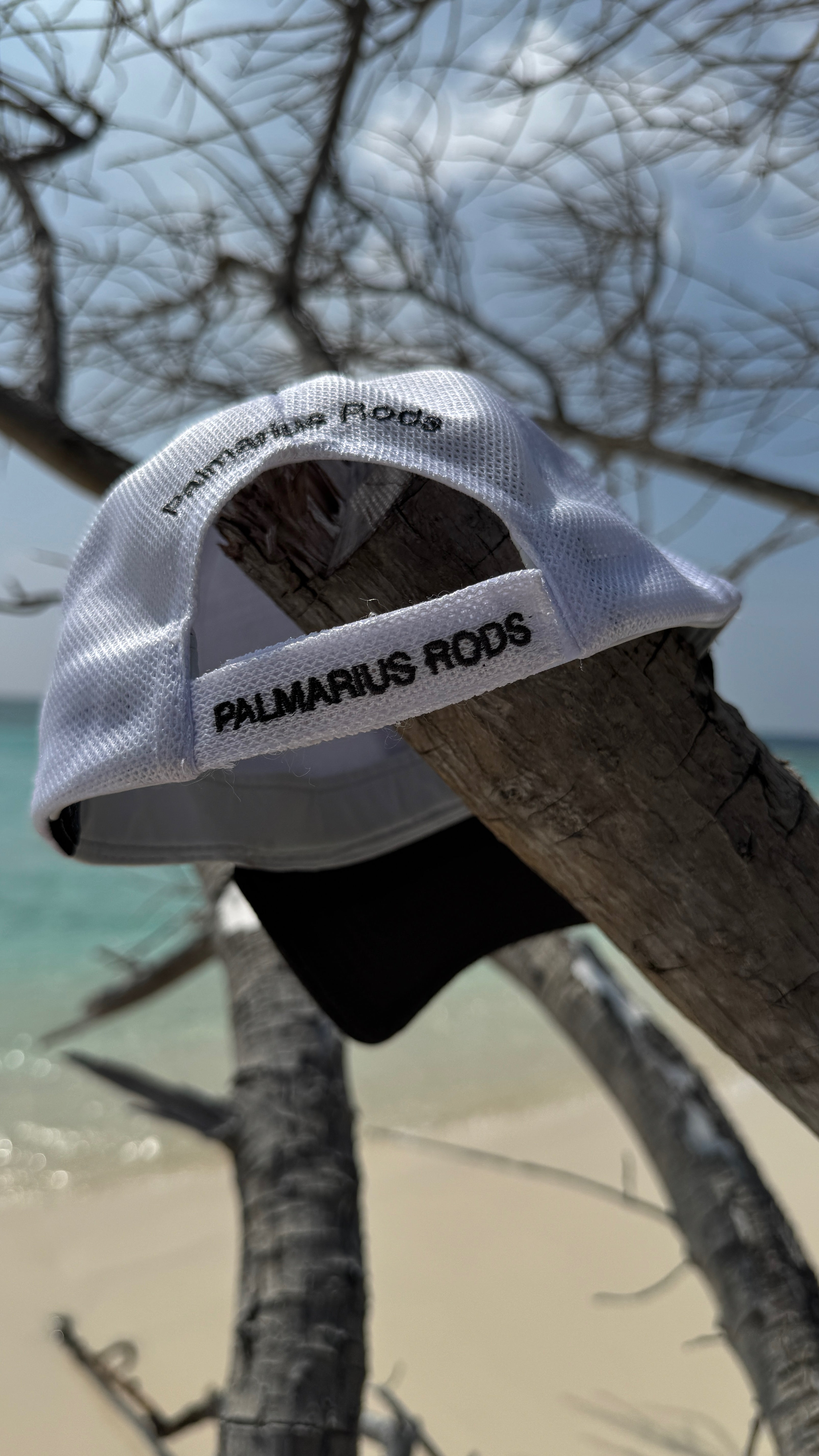 Palmarius Fishing Cap Mesh velcro closure Ponytail friendly
