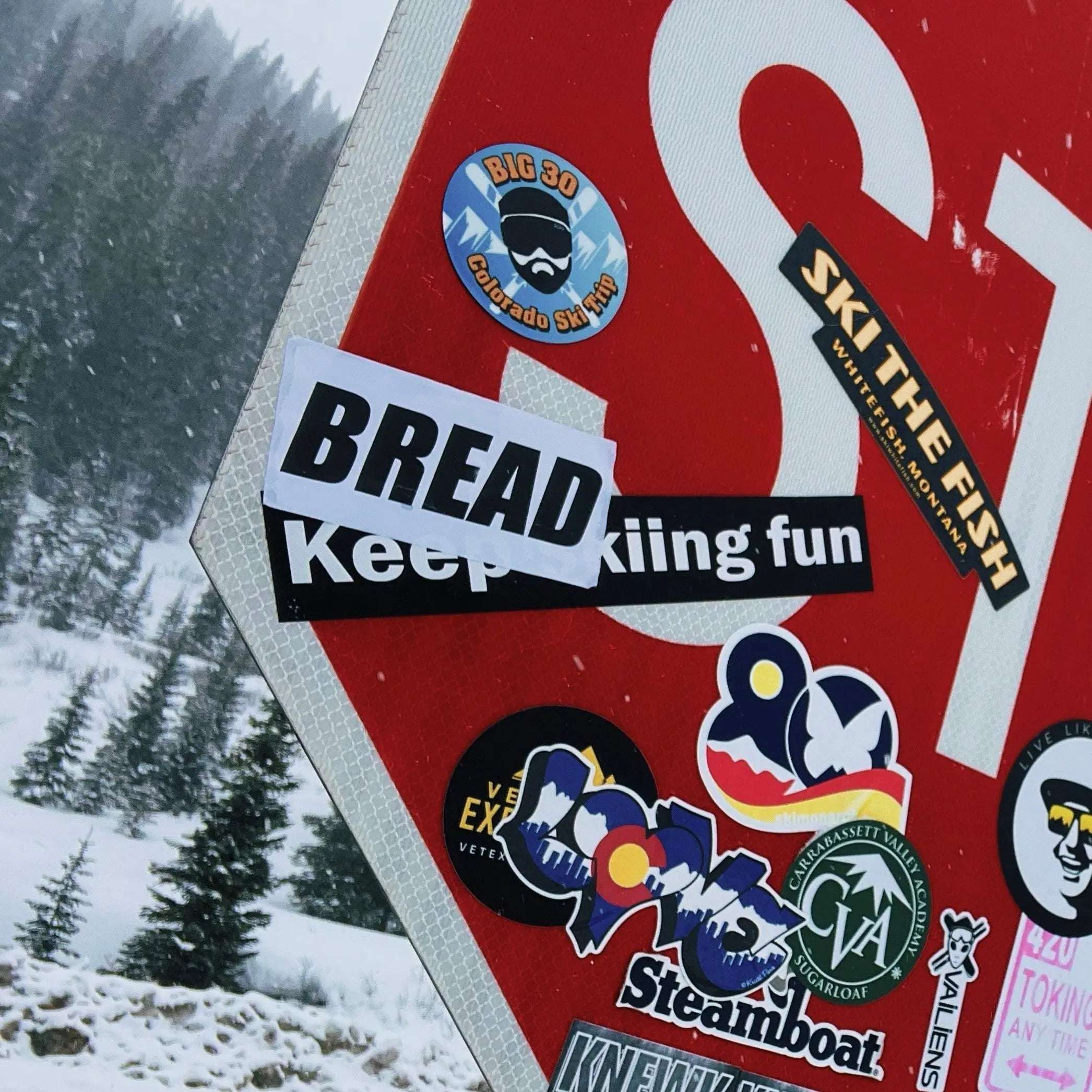 Palmarius Outdoors Premium Bread Sticker Sticker