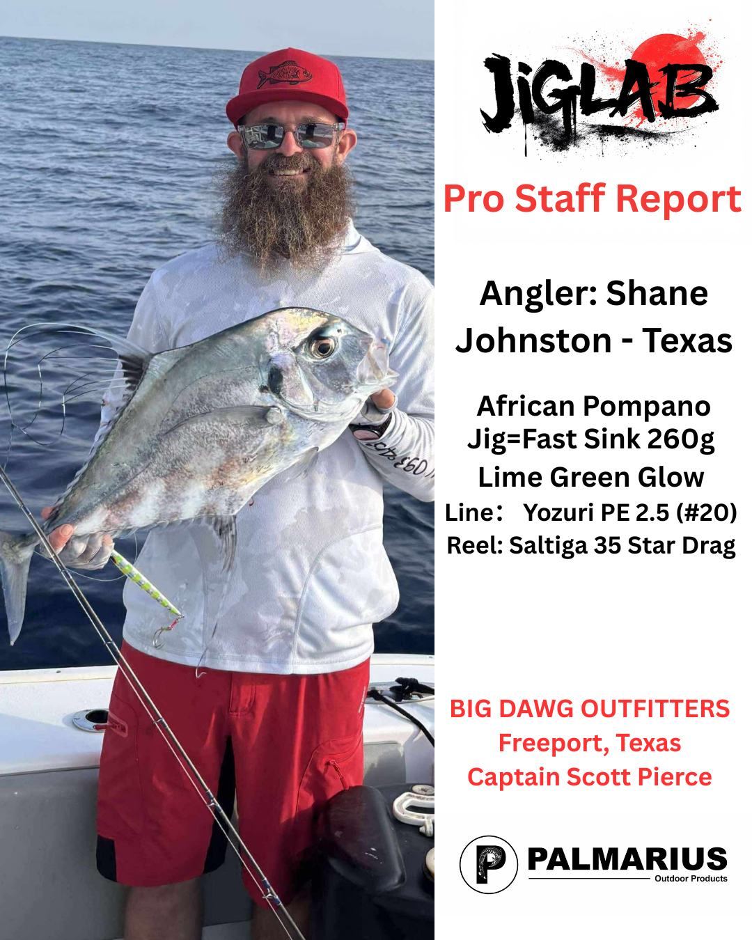 Fast Sink Slow Pitch Jigs | Palmarius Outdoors