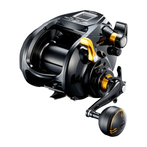 Shimano Beast Master Electric reel black body gold accents