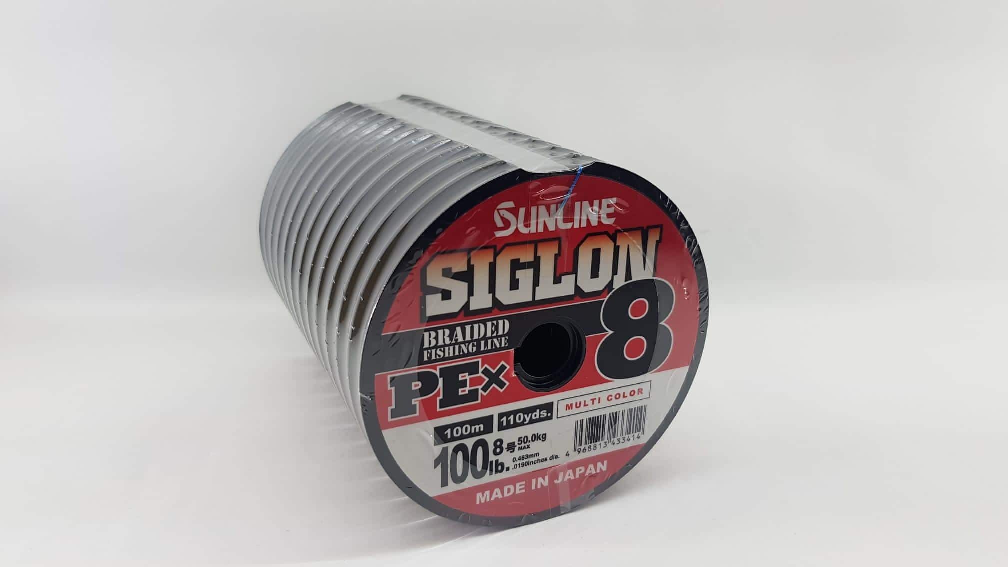 Sunline Siglon 8X Multi Color 1200M/1300 Yards