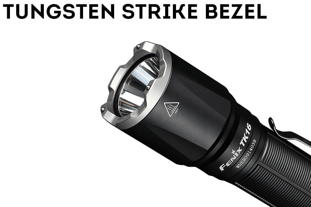 Palmarius Outdoors Fenix TK16 V2.0 Tactical Flashlight - 3100 Lumens Tactical Flashlight