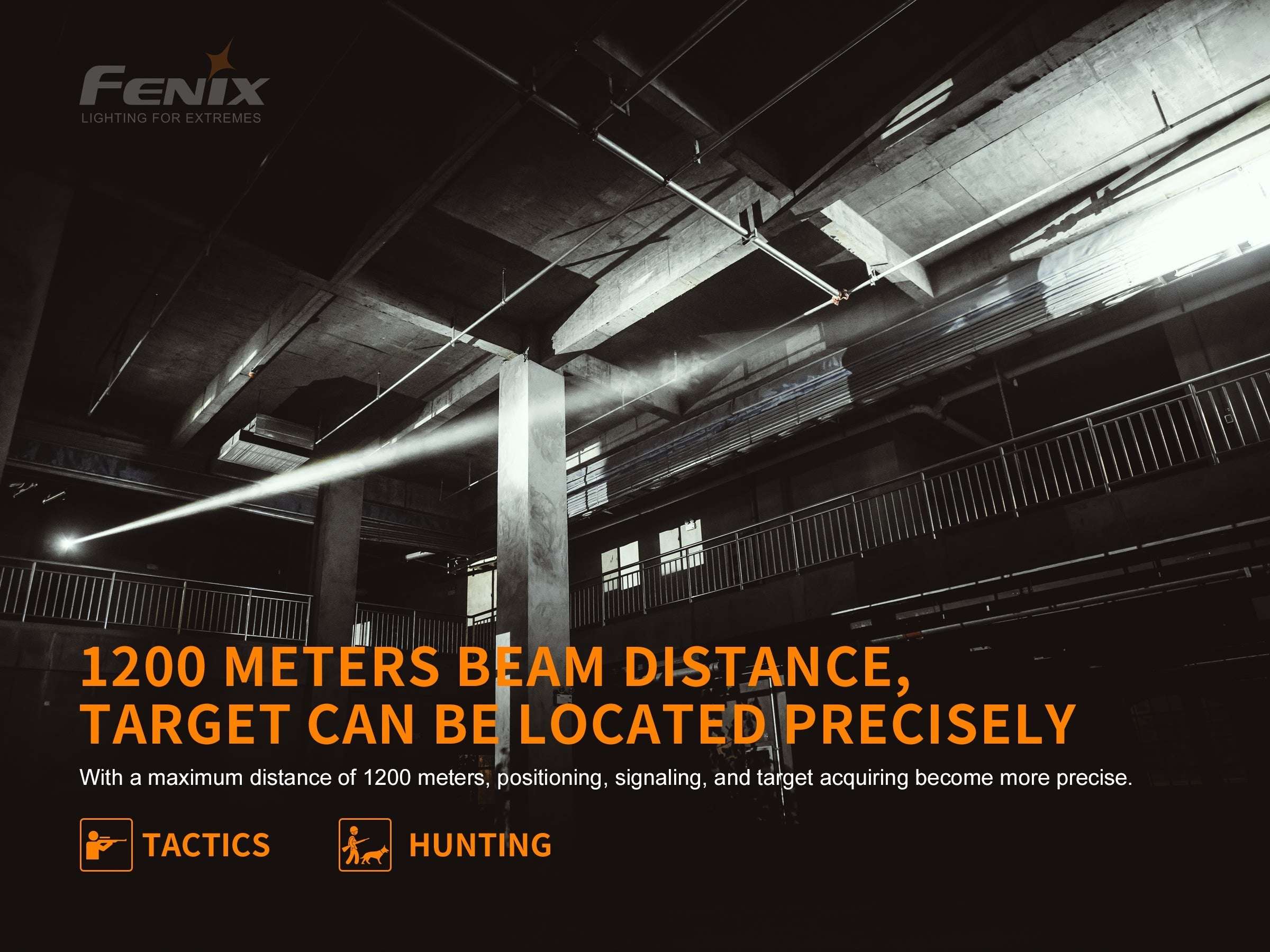 Palmarius Outdoors Fenix TK30 White Laser LED Flashlight Tactical Flashlight