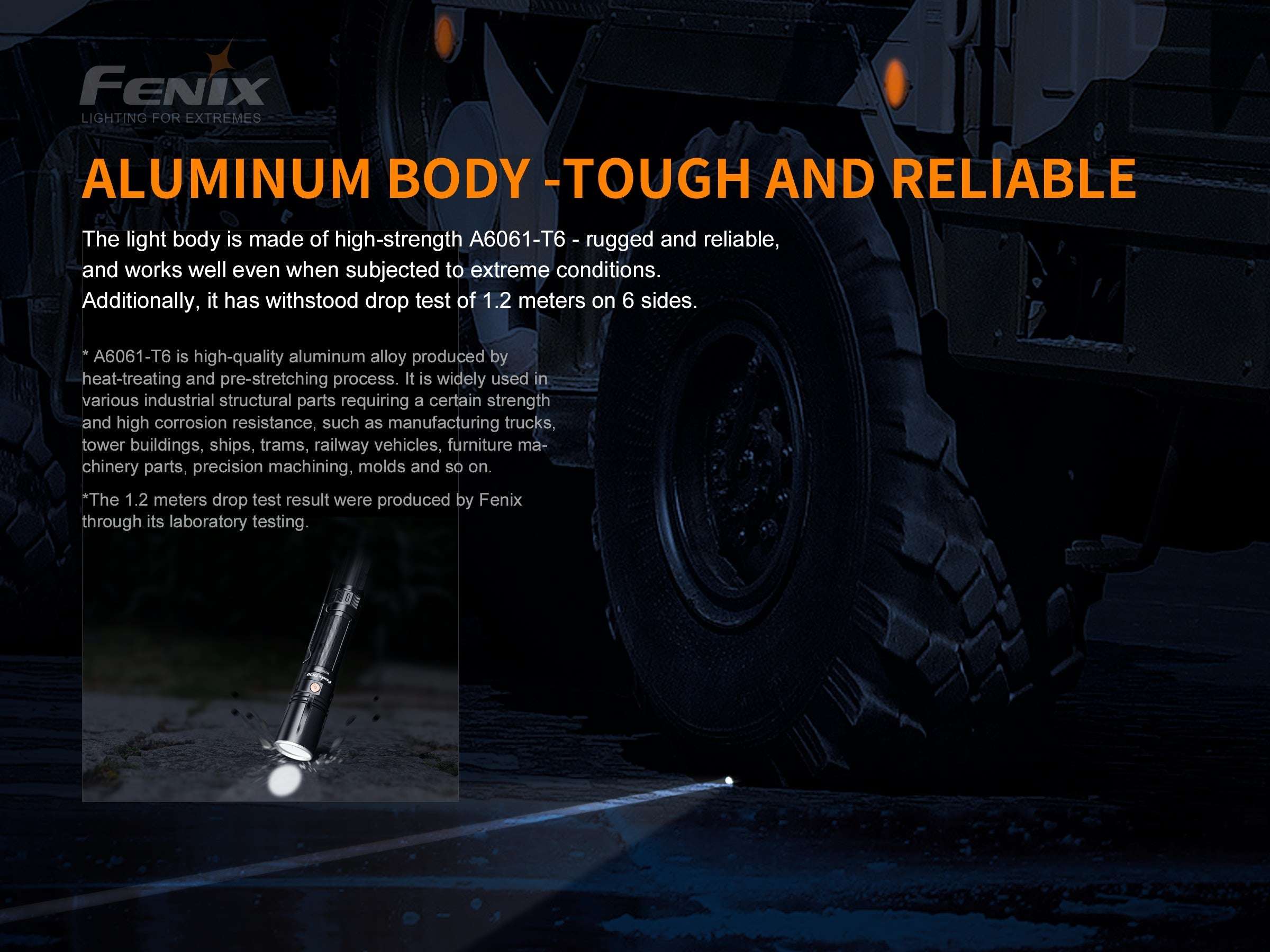 Palmarius Outdoors Fenix TK30 White Laser LED Flashlight Tactical Flashlight