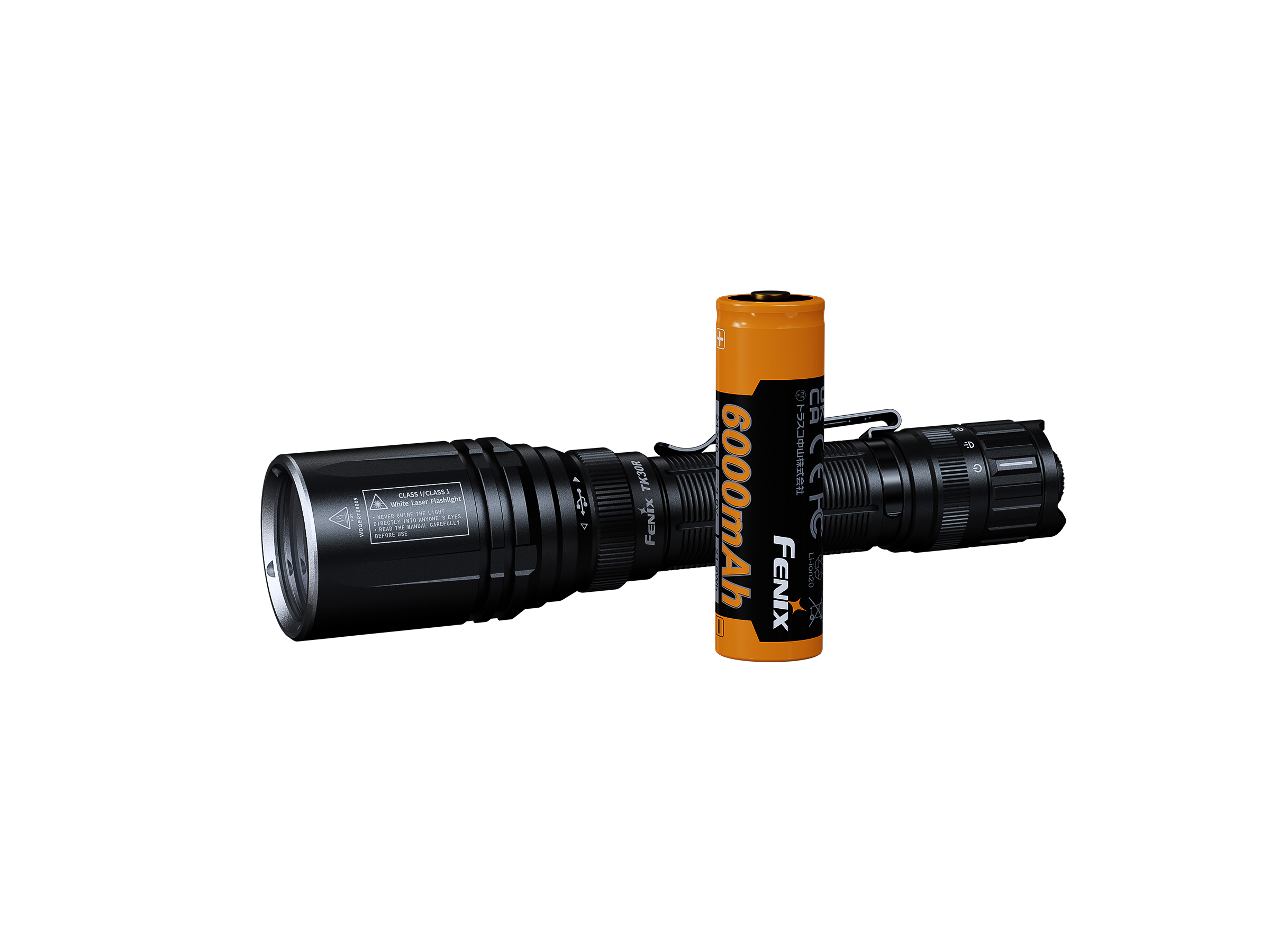 Palmarius Outdoors Fenix TK30R Tactical White Laser Rechargeable Flashlight Tactical Flashlight