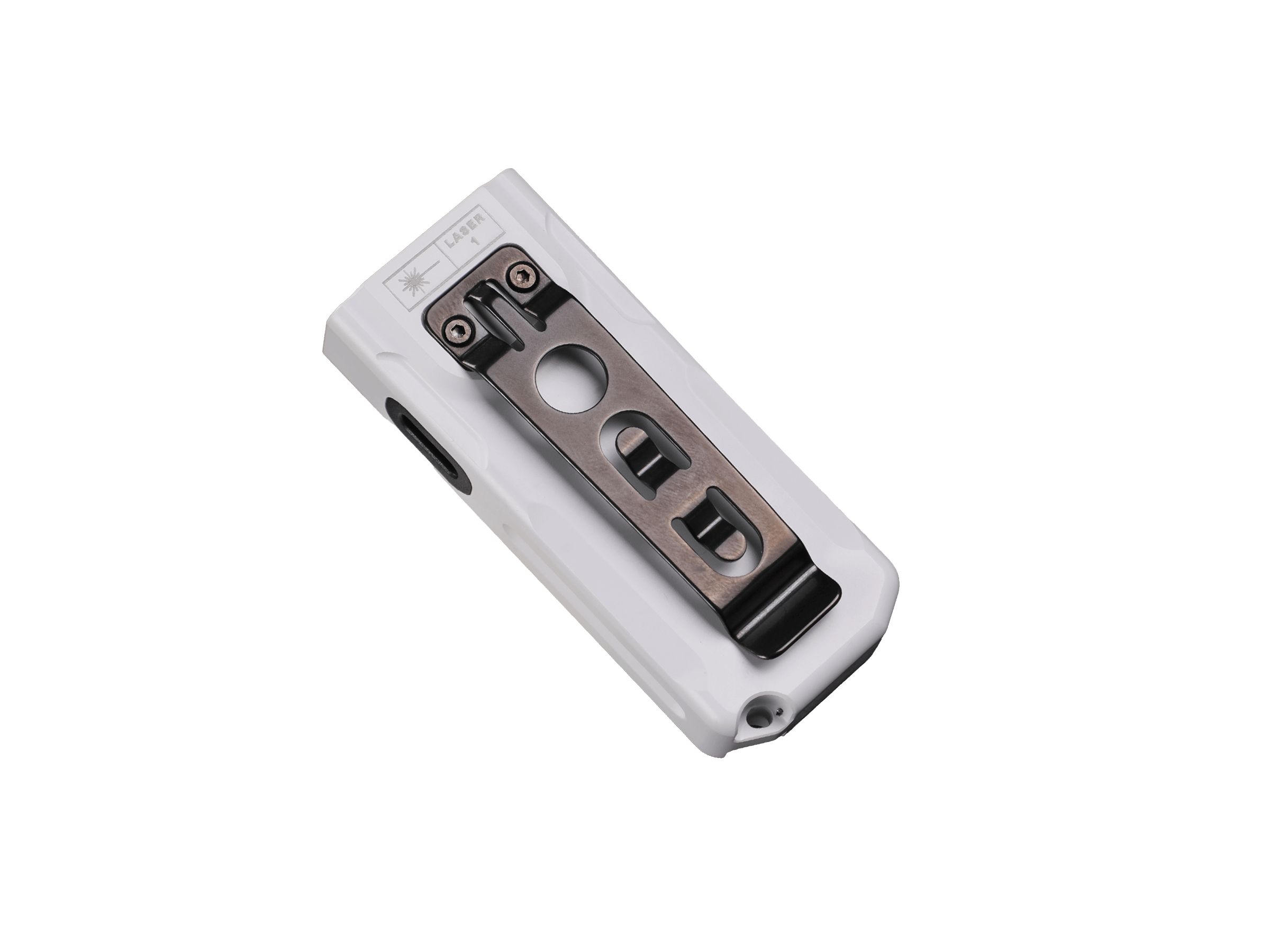 Palmarius Outdoors Fenix E06R Keychain Light with White, UV, and Red Laser Lights Keychain Flashlight