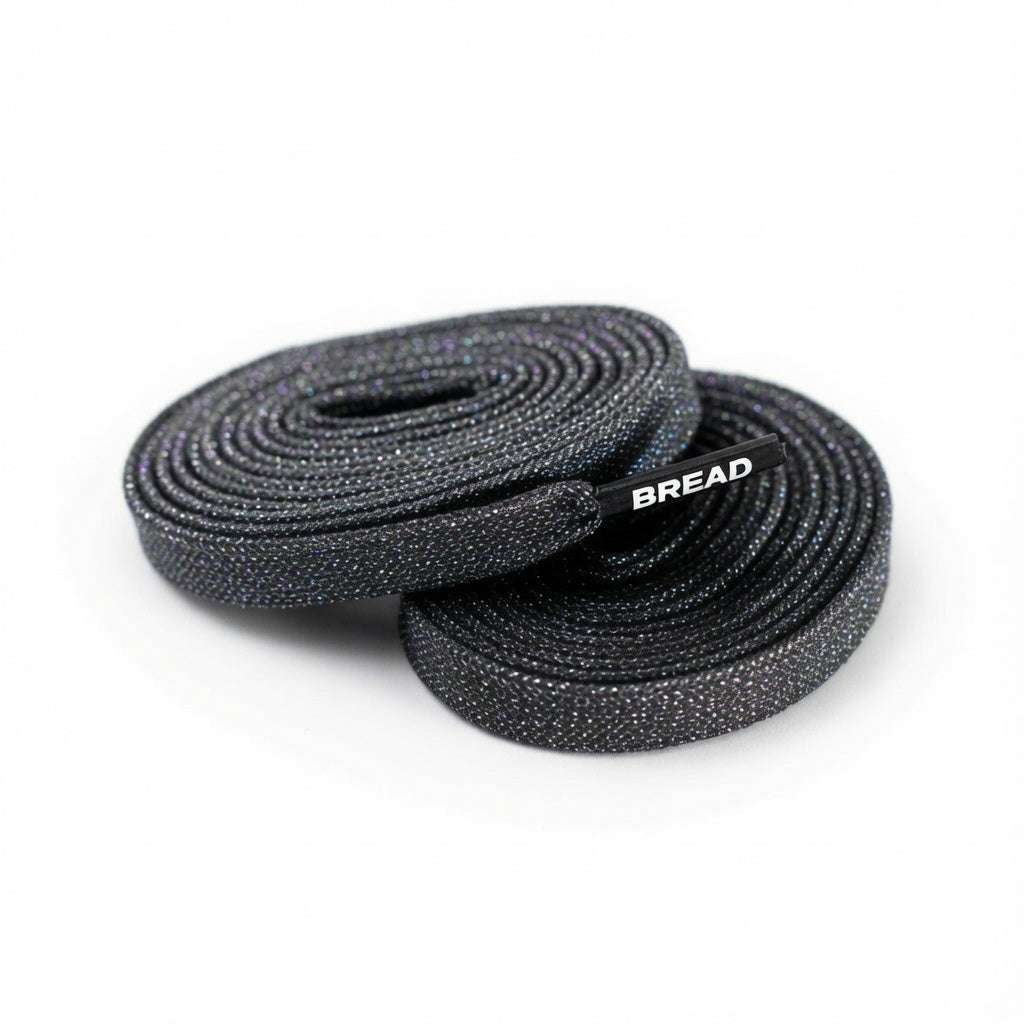 Palmarius Outdoors Sparkly Flat Bread Laces Elastic Shoelace