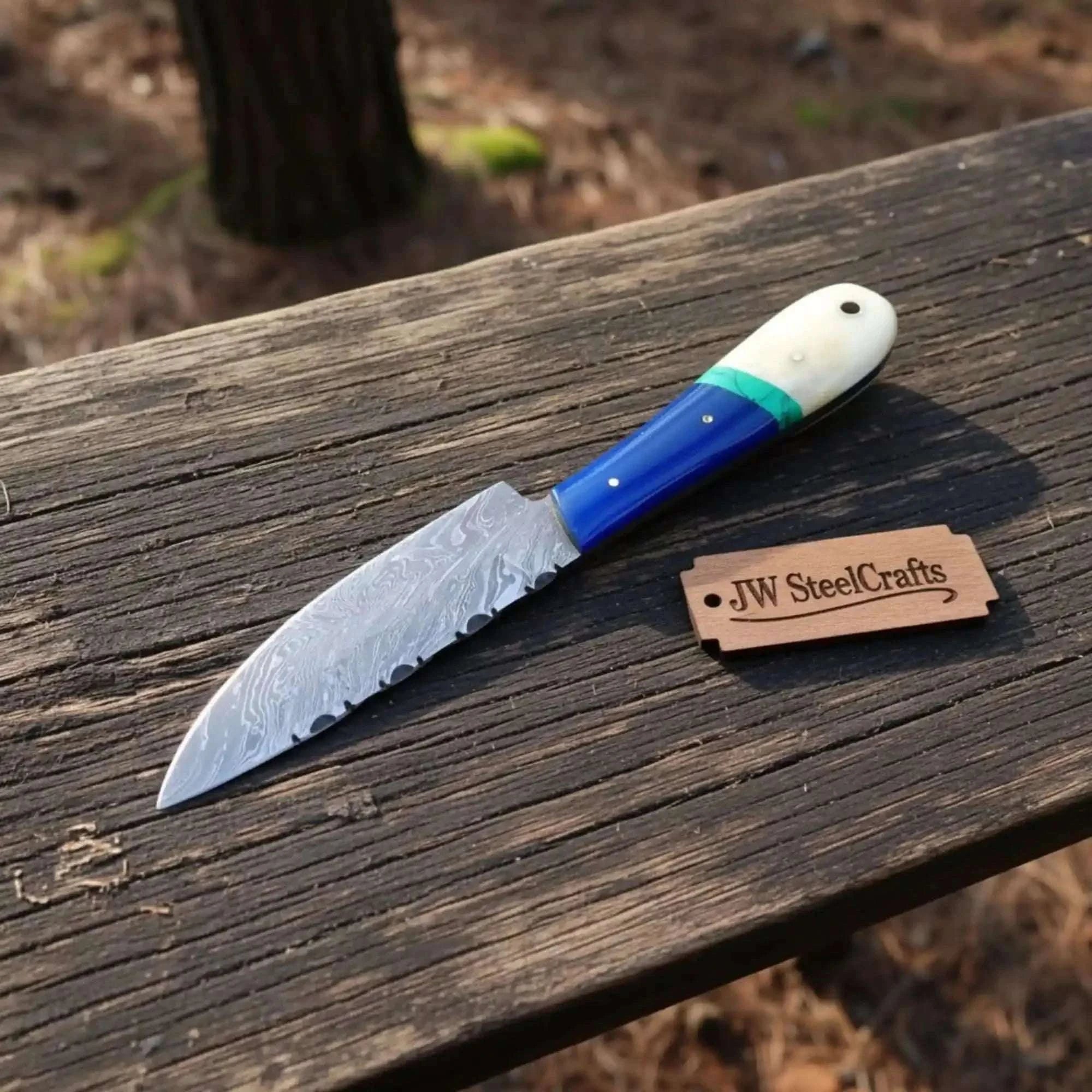 Palmarius Outdoors Fixed blade Hunting Skinner Knife by JW SteelCrafts. Skinner Knife