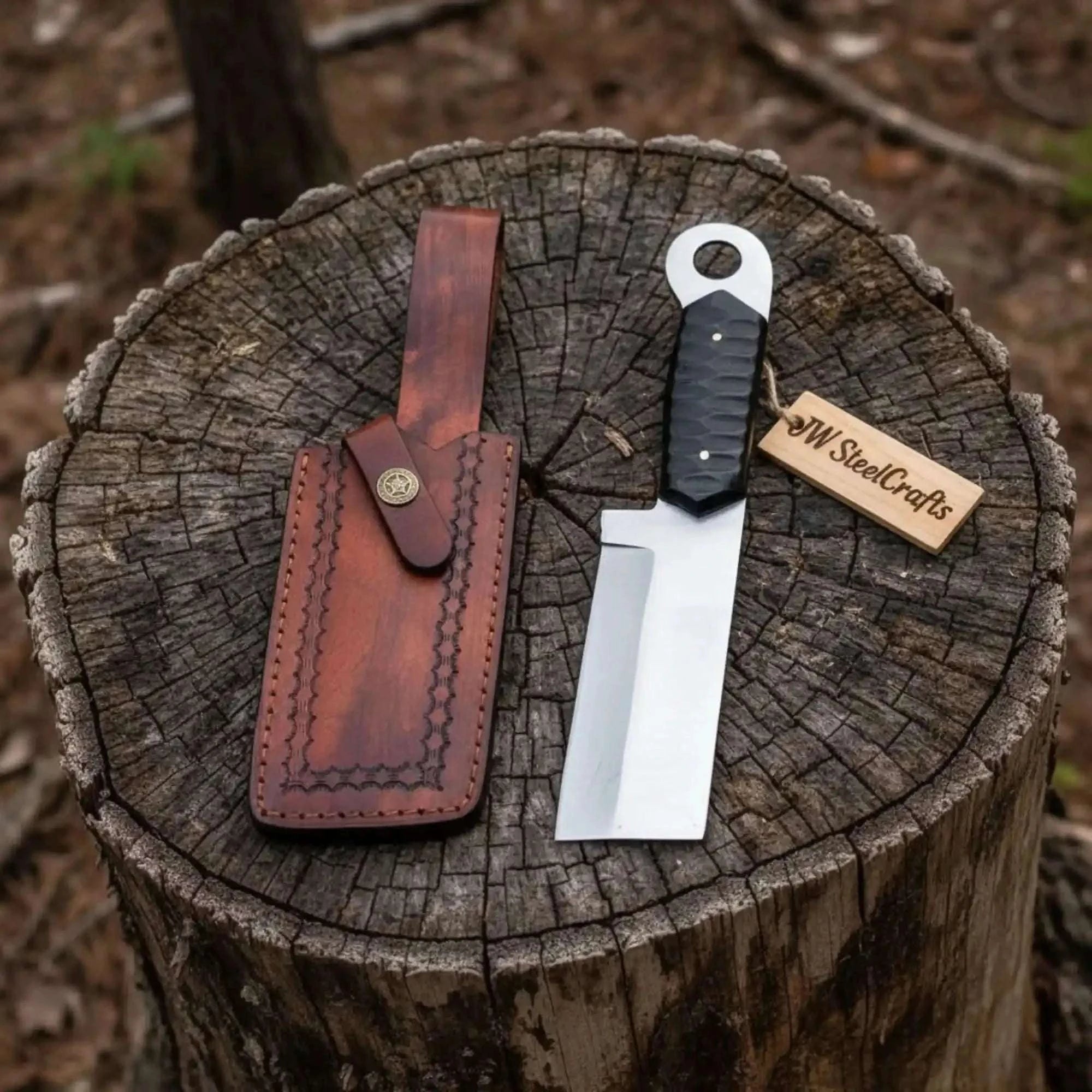Palmarius Outdoors Custom hand Made D2 Steel Tanto knife MB-0094 Tanto Knife