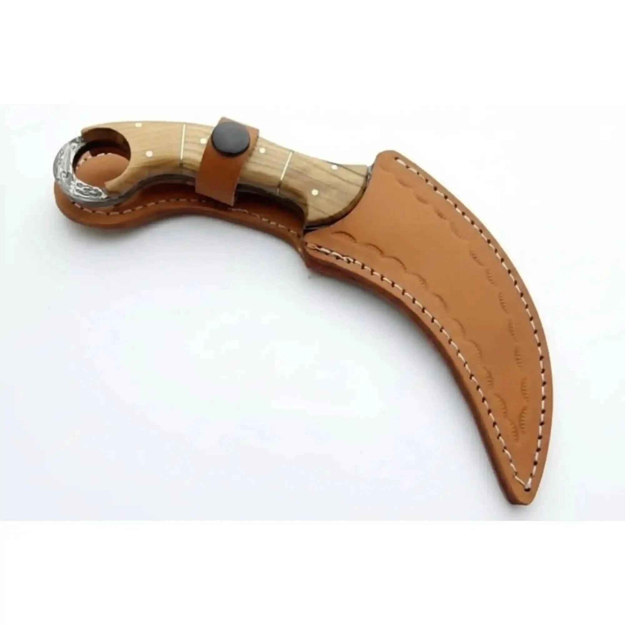Palmarius Outdoors Custom Handmade Damascus Steel Full Tang Karambit Knife Karambit Knife