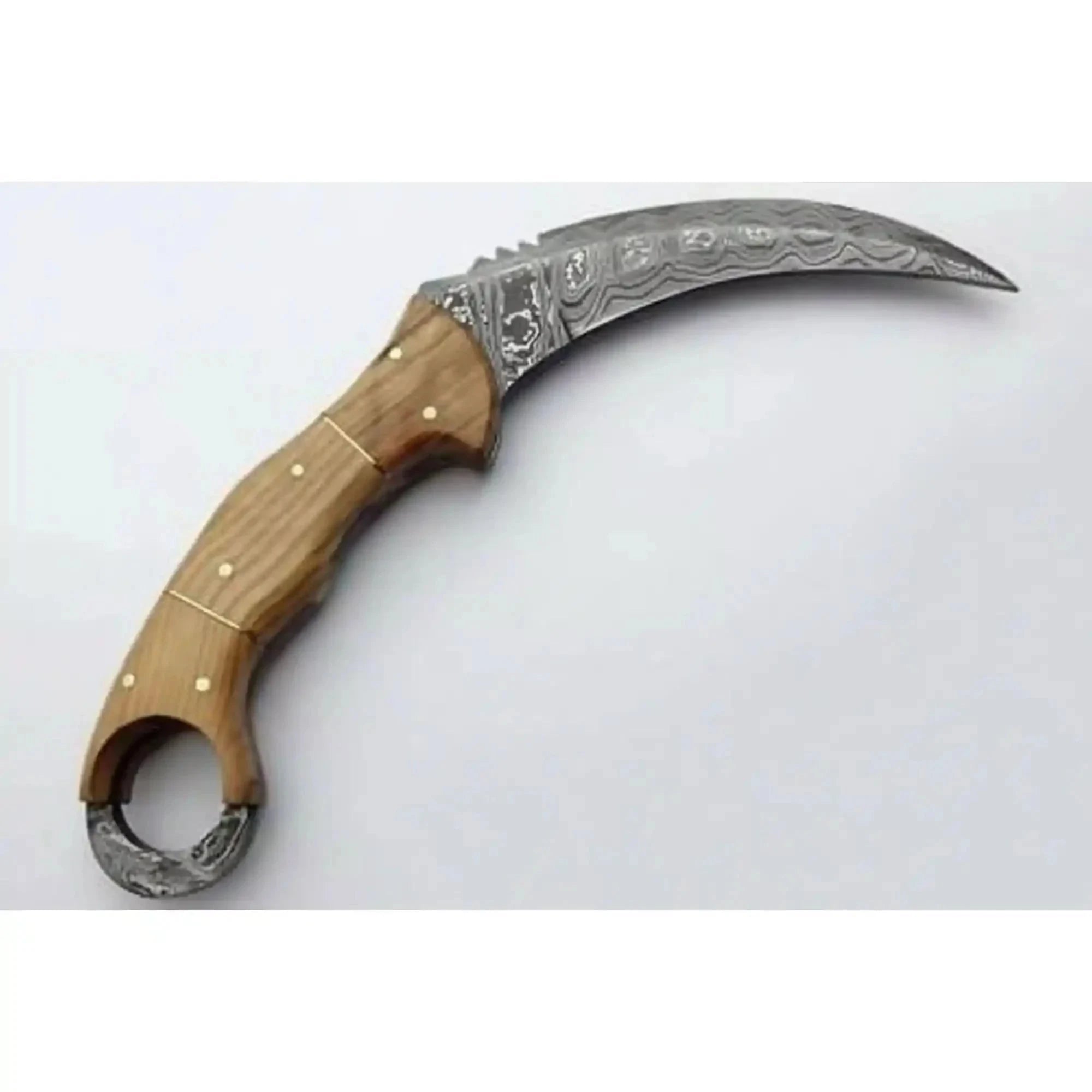 Palmarius Outdoors Custom Handmade Damascus Steel Full Tang Karambit Knife Karambit Knife