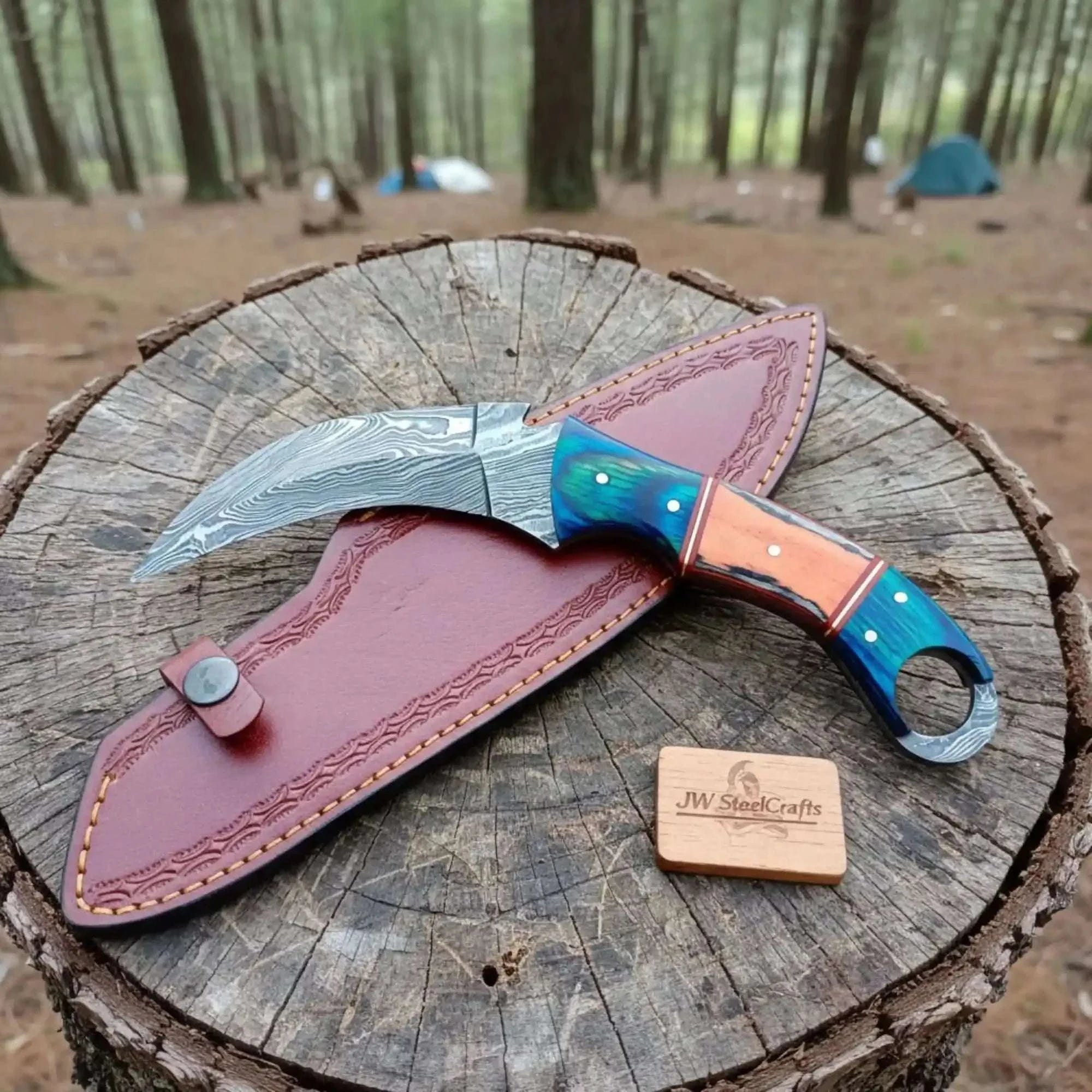 Palmarius Outdoors Custom made Hand forged Karambit Knife karambit knfie