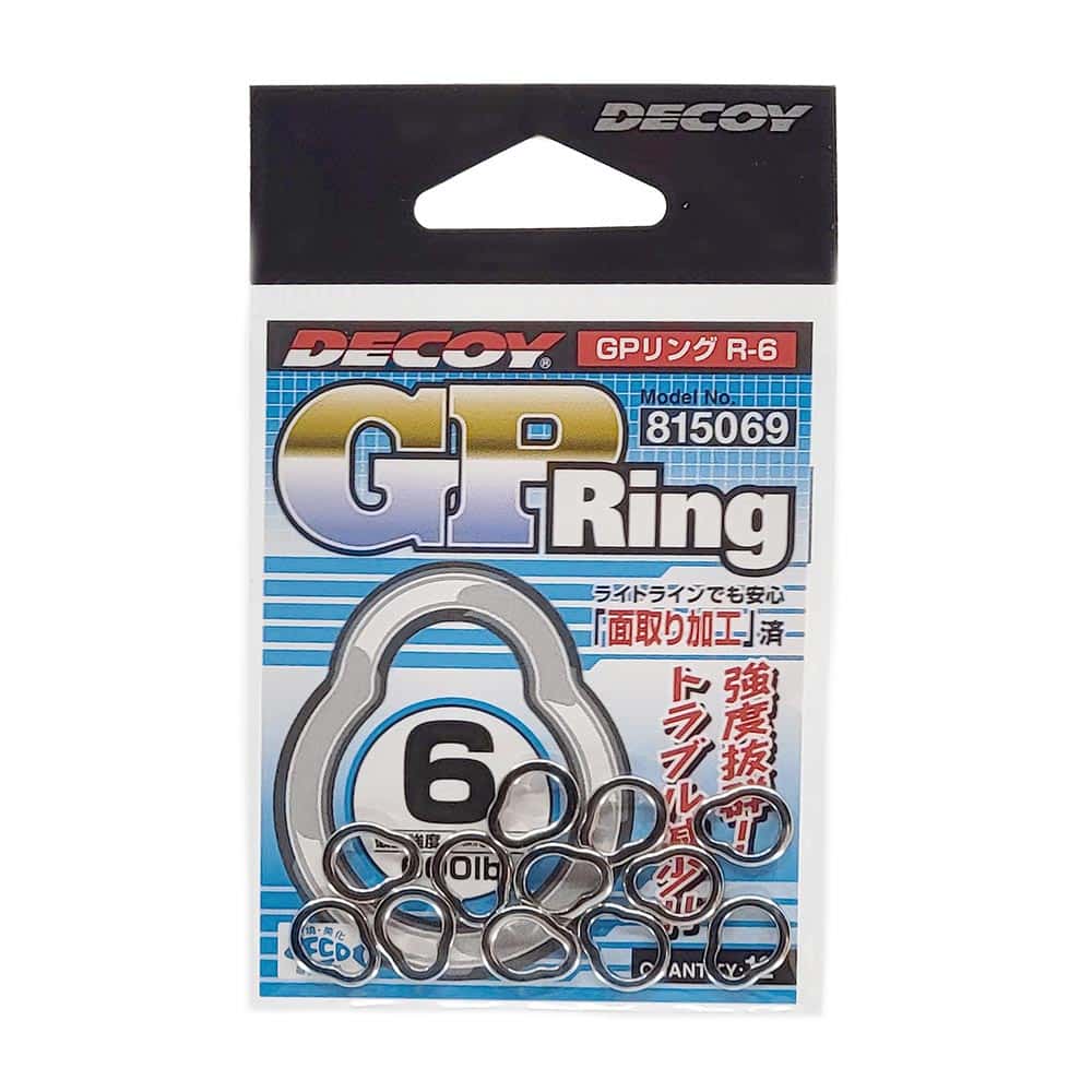 Decoy R-6 GP Oval Rings for Slow/Speed Jigging