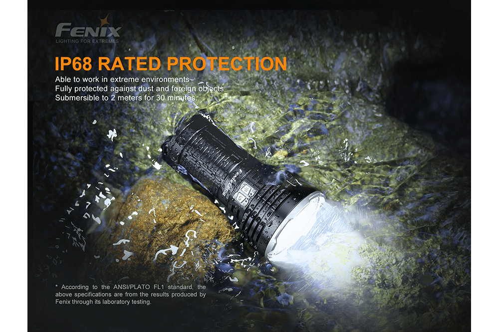 Fenix LR50R Multifunctional LED Search Light - 12000 Lumens