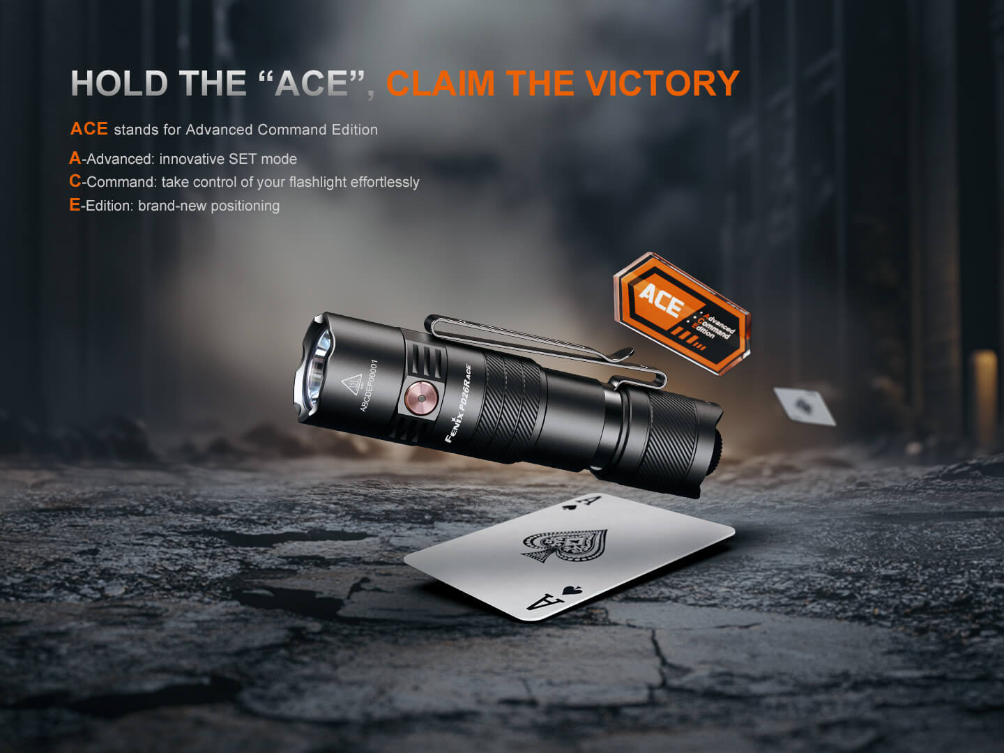 Fenix PD26R ACE Multi-Mode Compact Flashlight