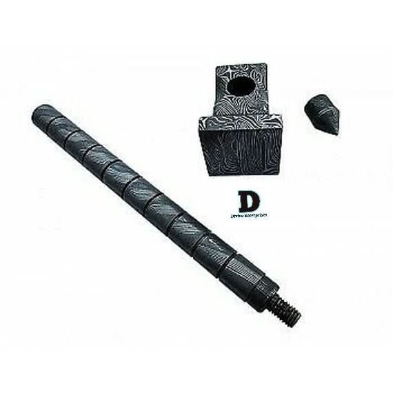 Palmarius Outdoors Hand made Damascus steel viking hammer Divine Enterprises Thor Hammer