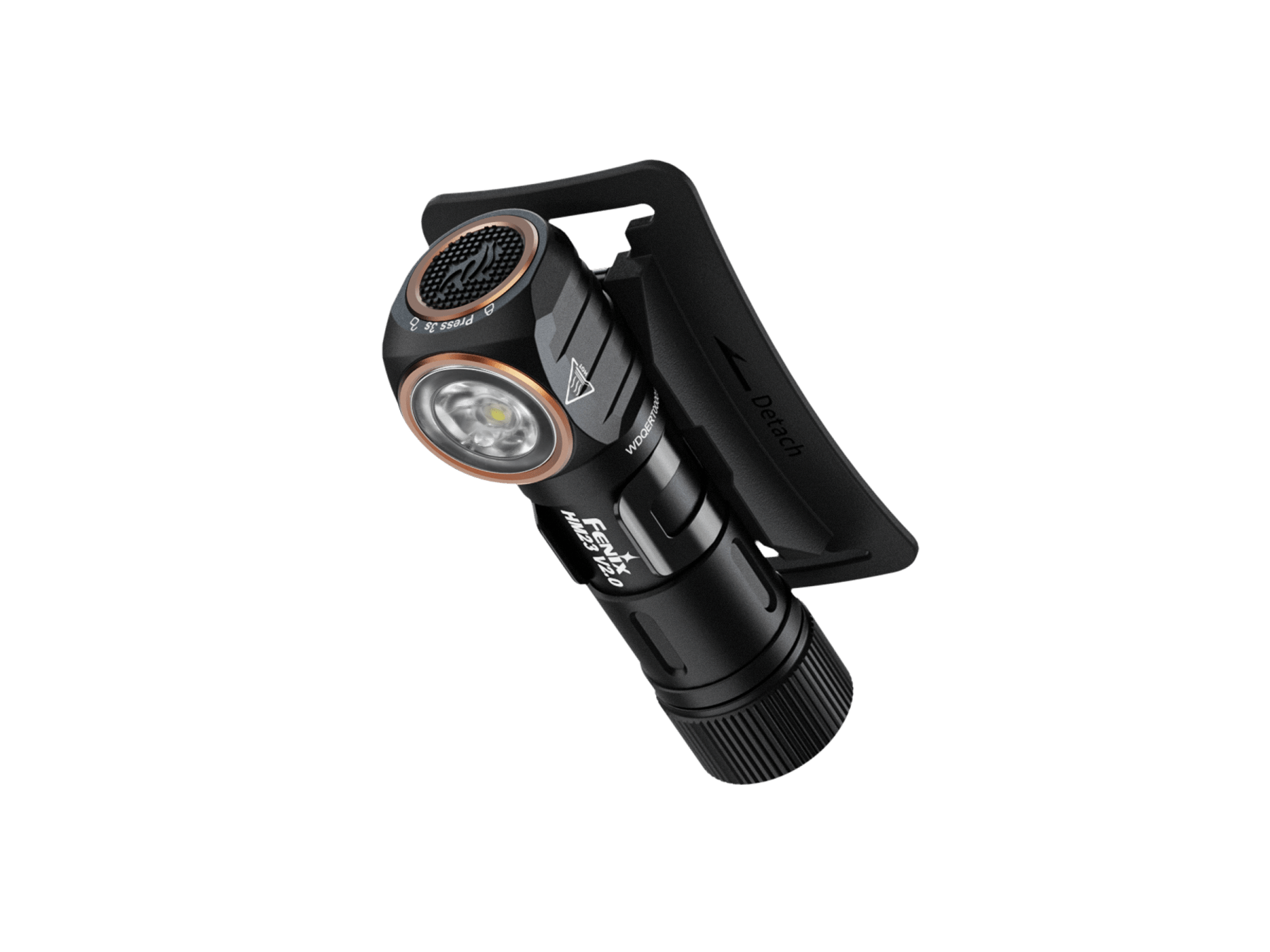 Fenix HM23 V2.0 Lightweight Detachable AA Headlamp