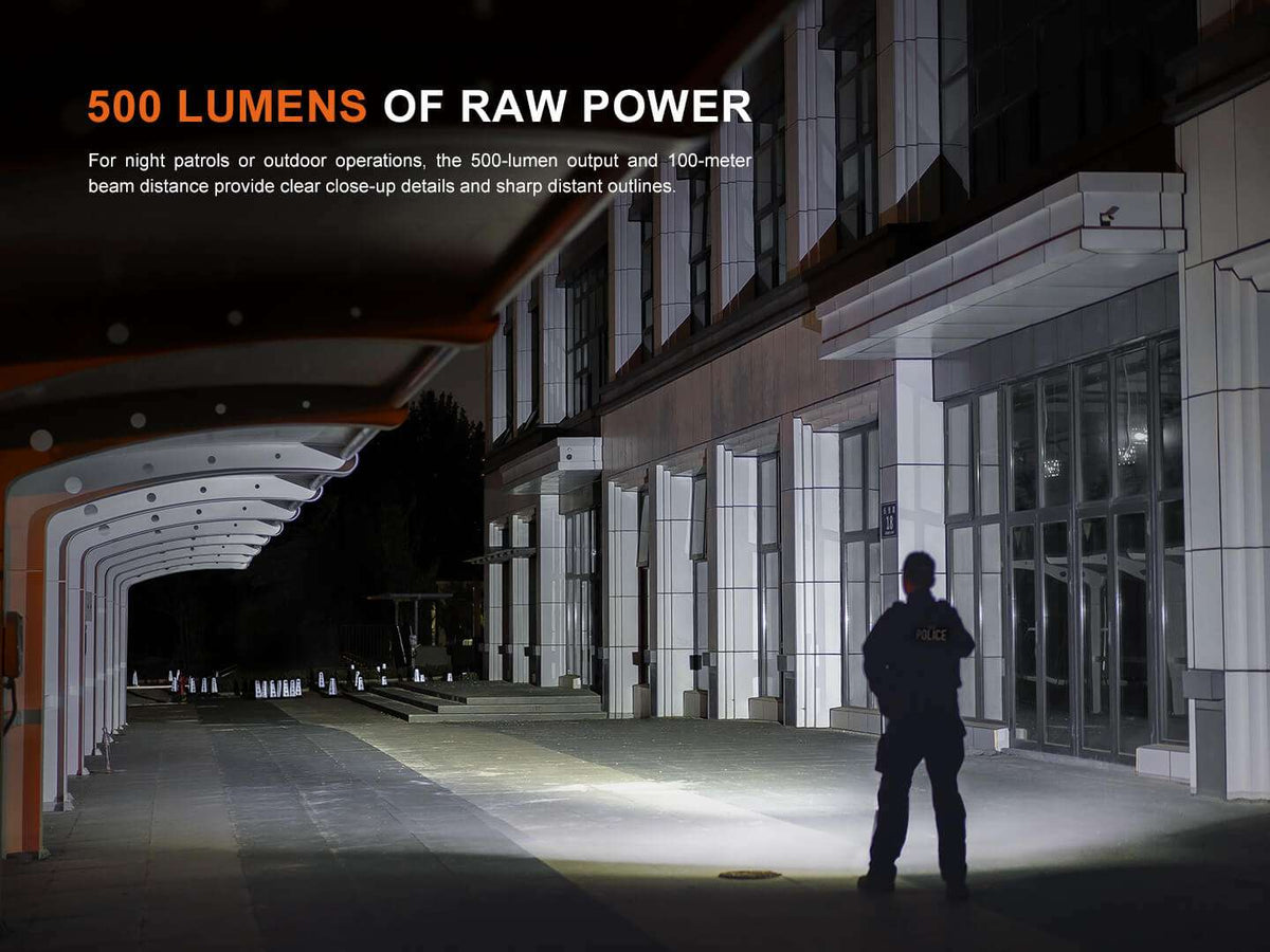 Palmarius Outdoors Fenix SW06R Multipurpose Pivoting Clip-On Light Rechargeable Flashlight