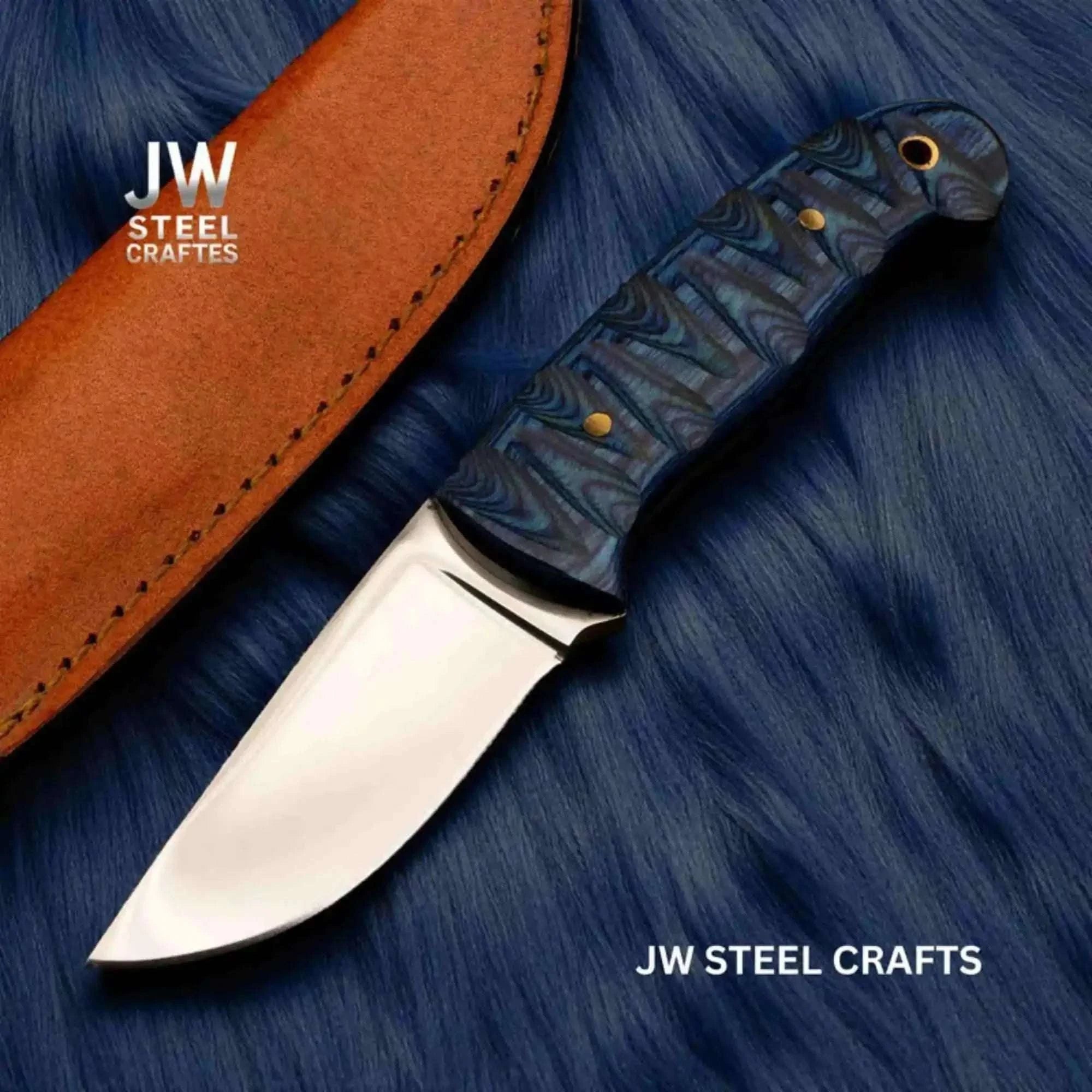 Palmarius Outdoors Skinner Knife J2 Stainless Steel Fixed Blade Skinner Knife