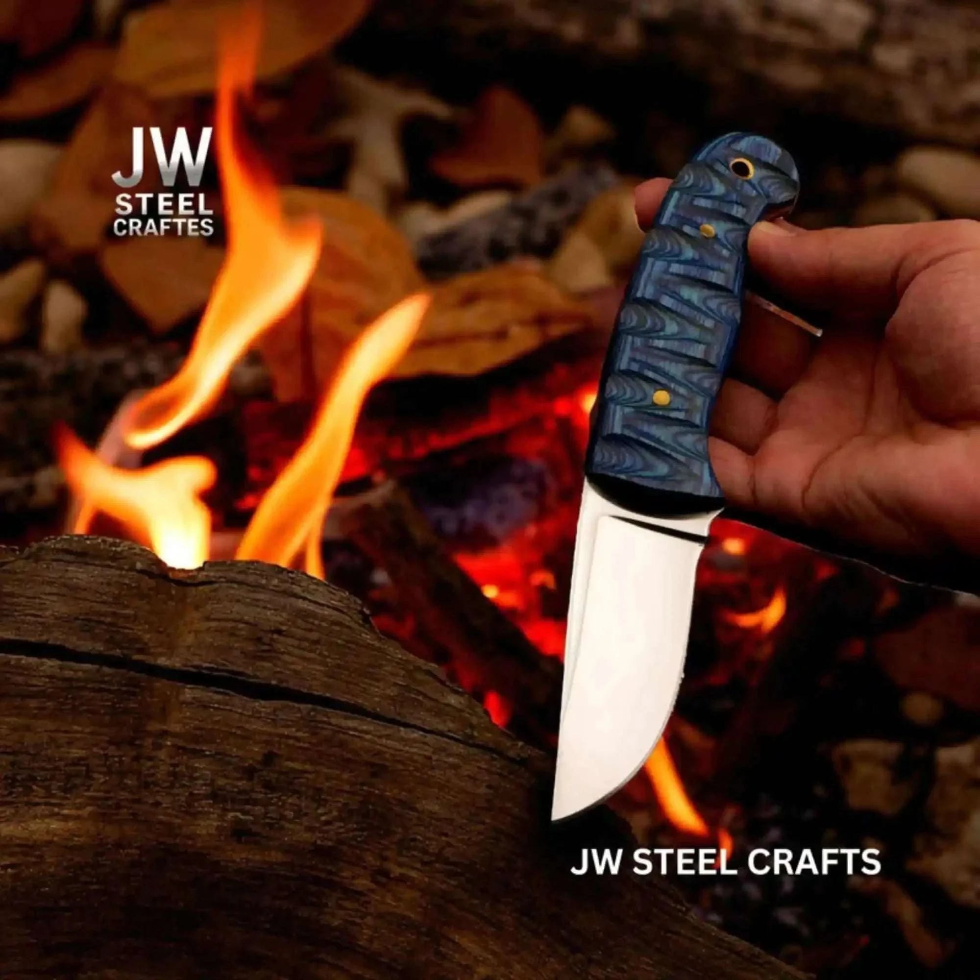 Palmarius Outdoors Skinner Knife J2 Stainless Steel Fixed Blade Skinner Knife